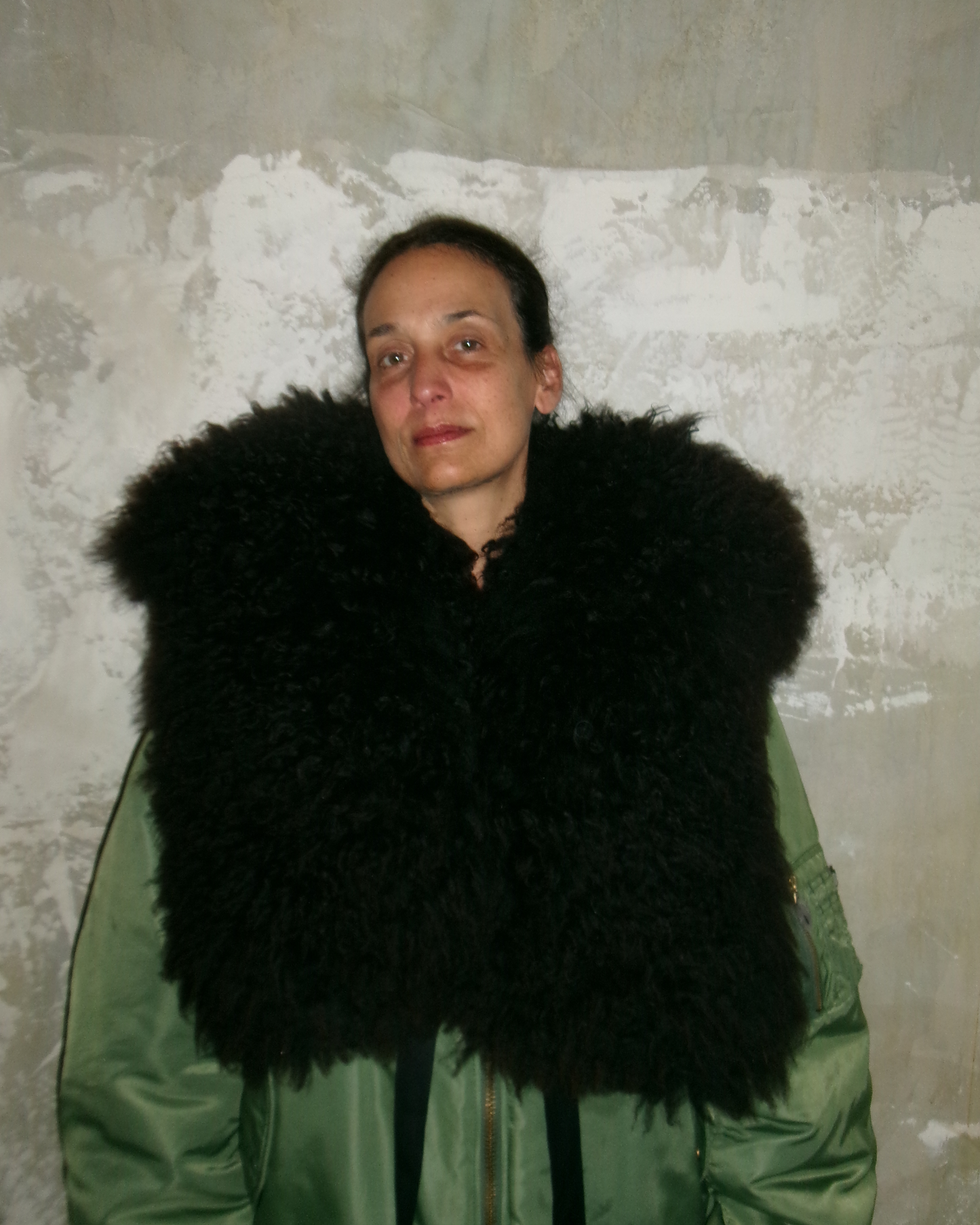 Sheepskin collar v13