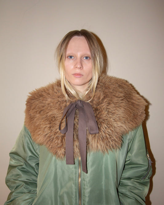 Sheepskin collar v21