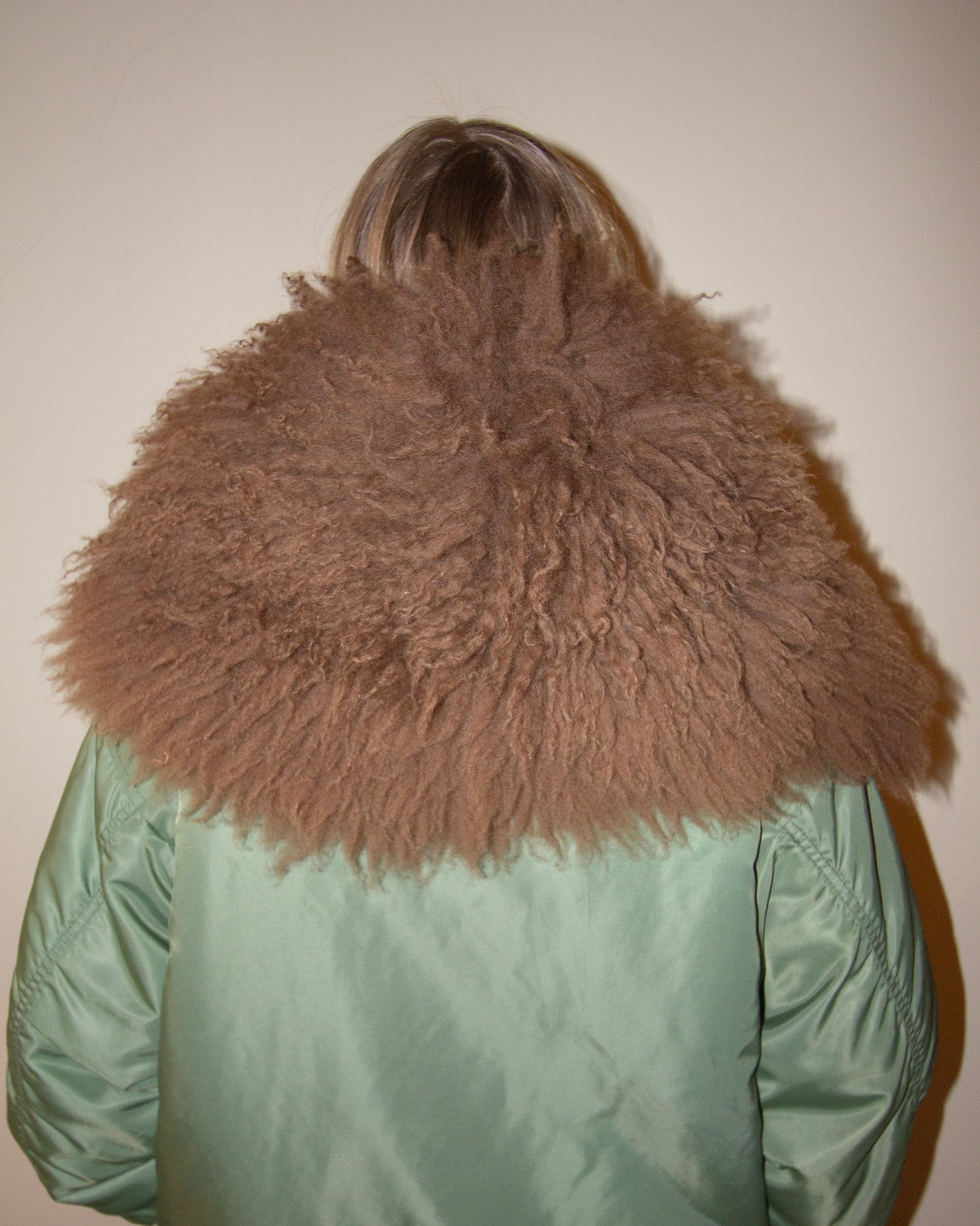 Sheepskin collar v23