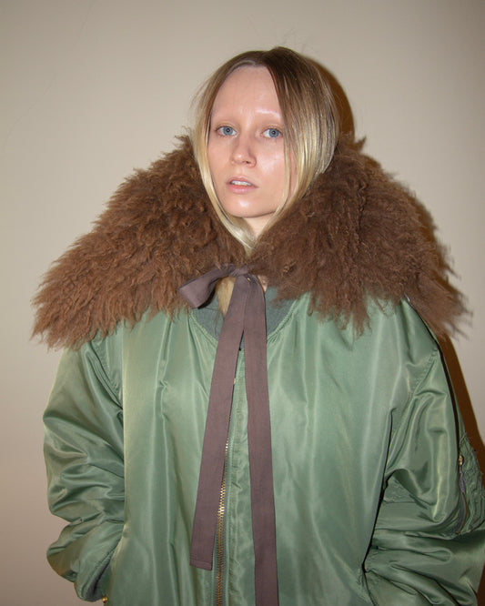 Sheepskin collar v23