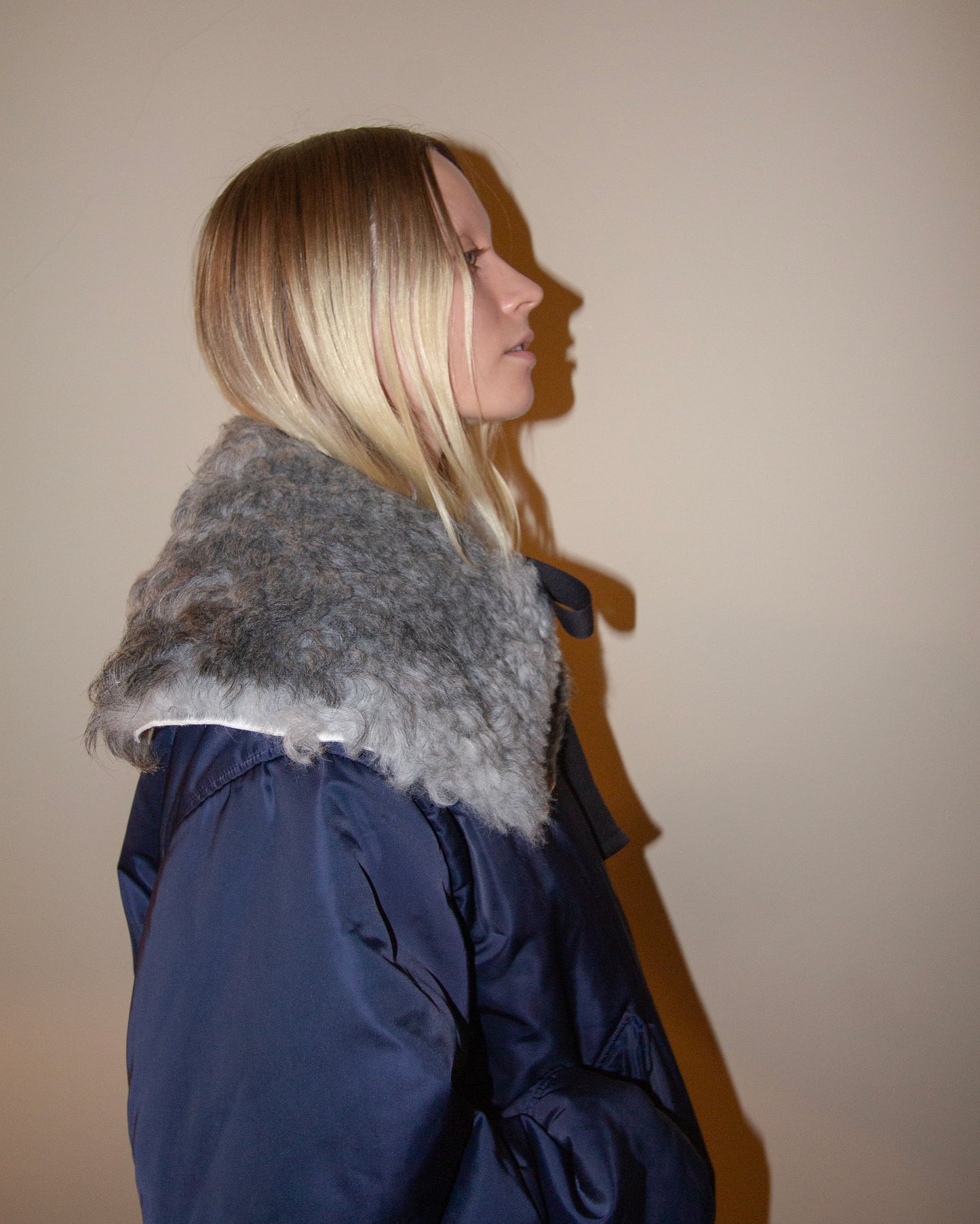 Sheepskin collar v25