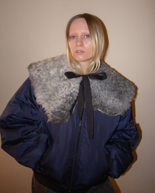 Sheepskin collar v27
