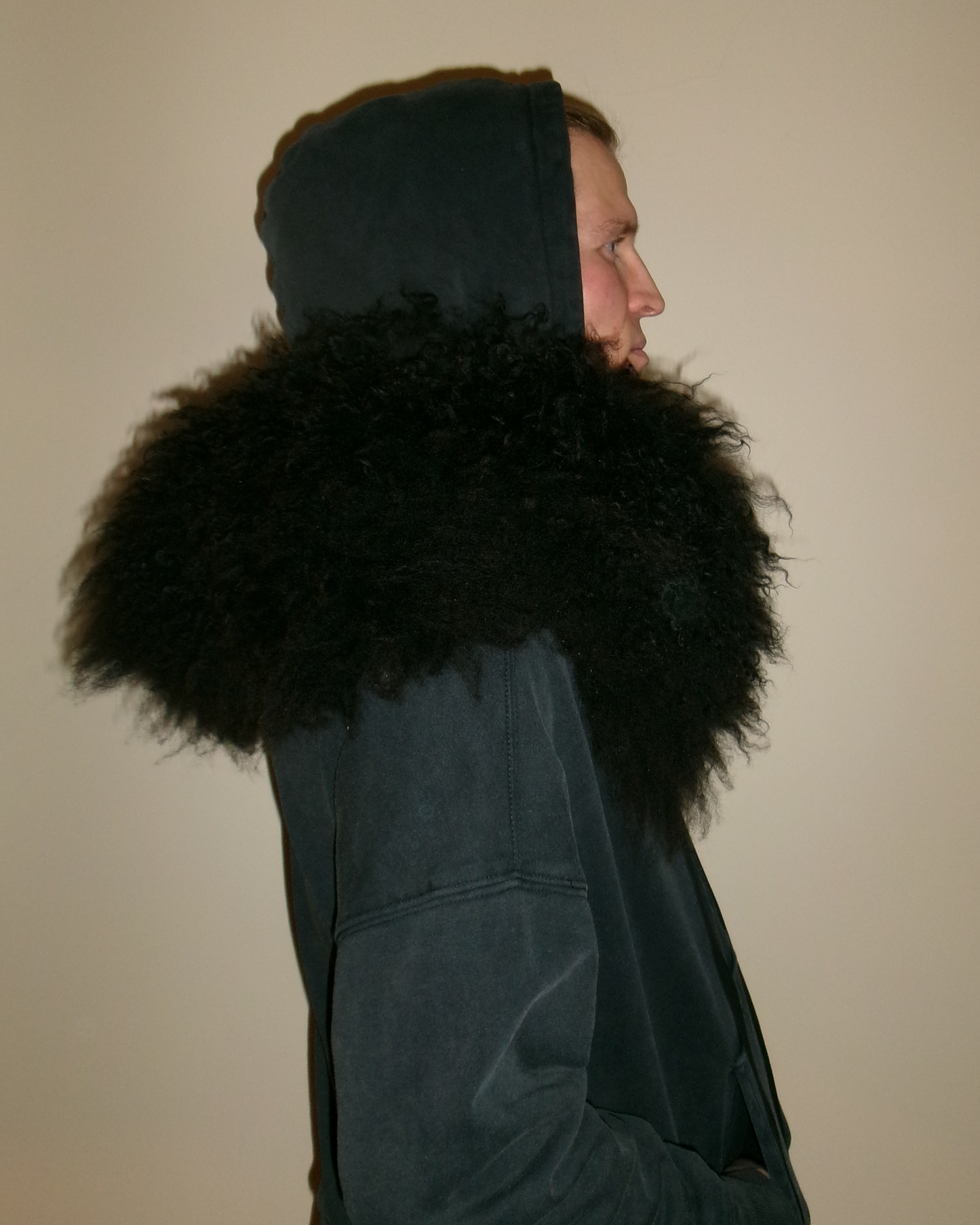 Sheepskin collar v12