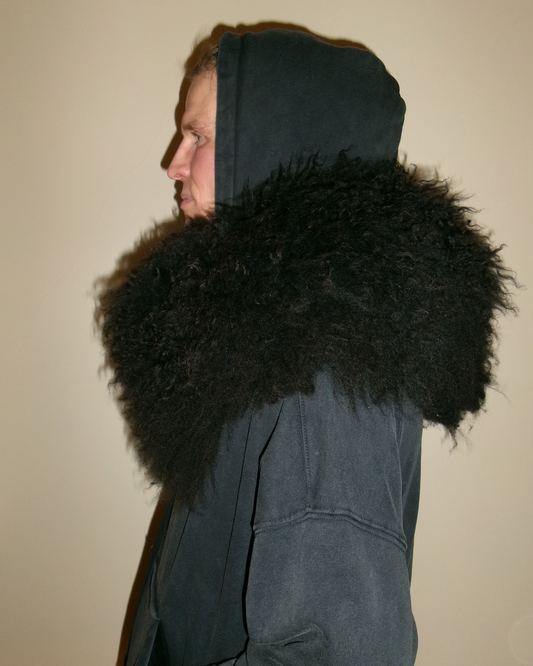 Sheepskin collar v12