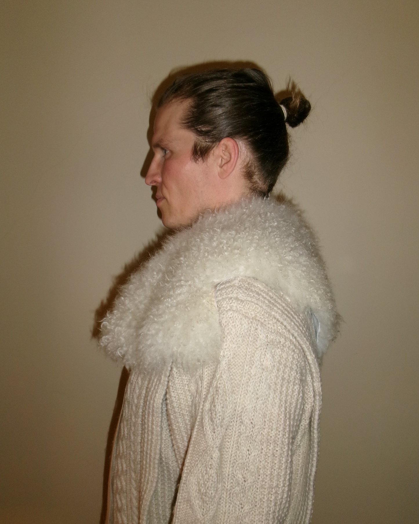 Sheepskin collar v10