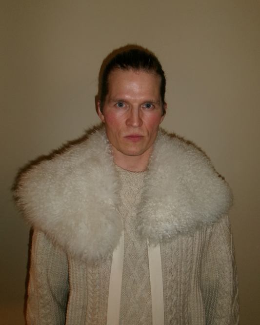 Sheepskin collar v10