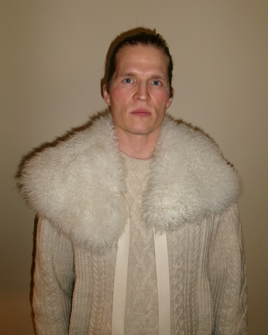 Sheepskin collar v10