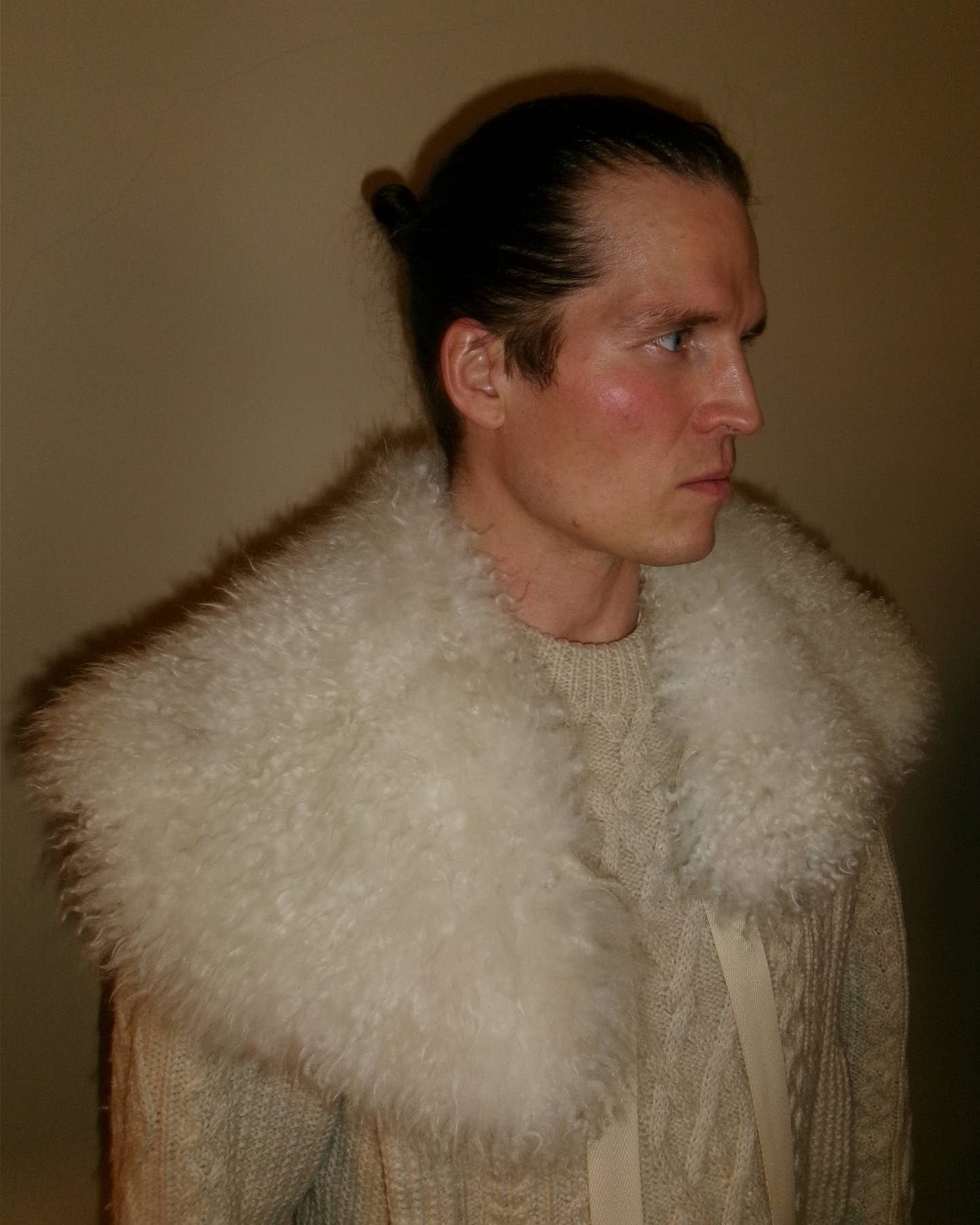Sheepskin collar v10