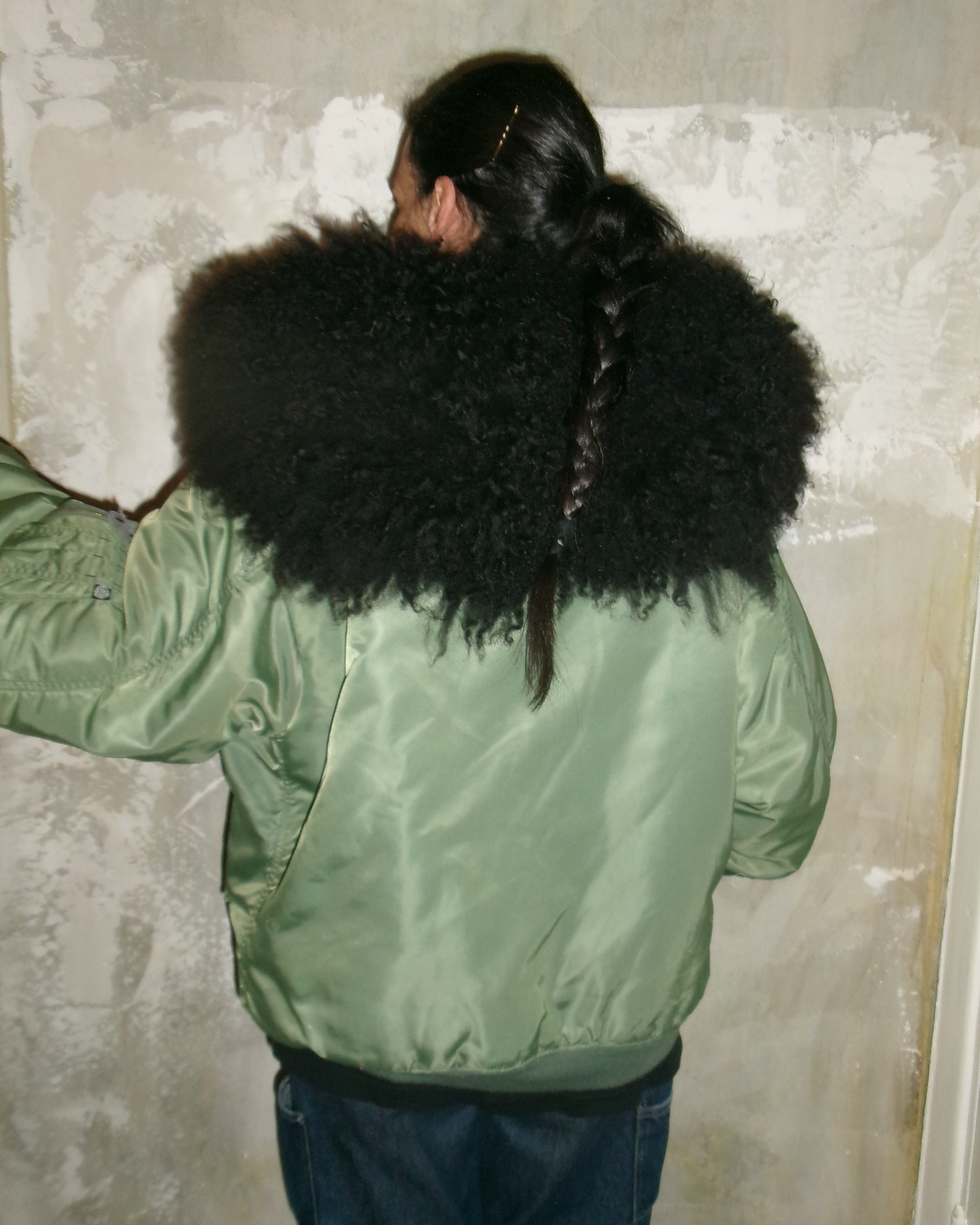 Sheepskin collar v13