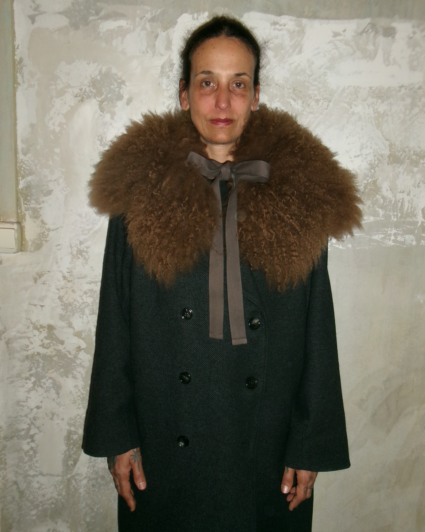 Sheepskin collar v14