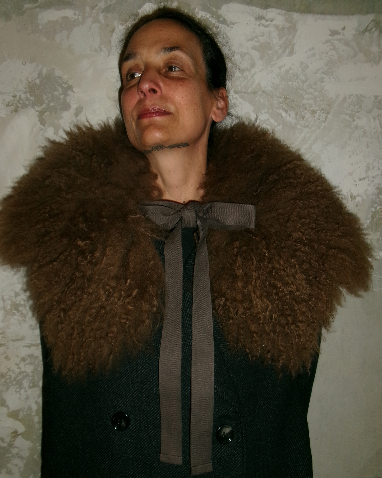 Sheepskin collar v14