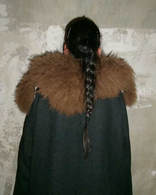 Sheepskin collar v14