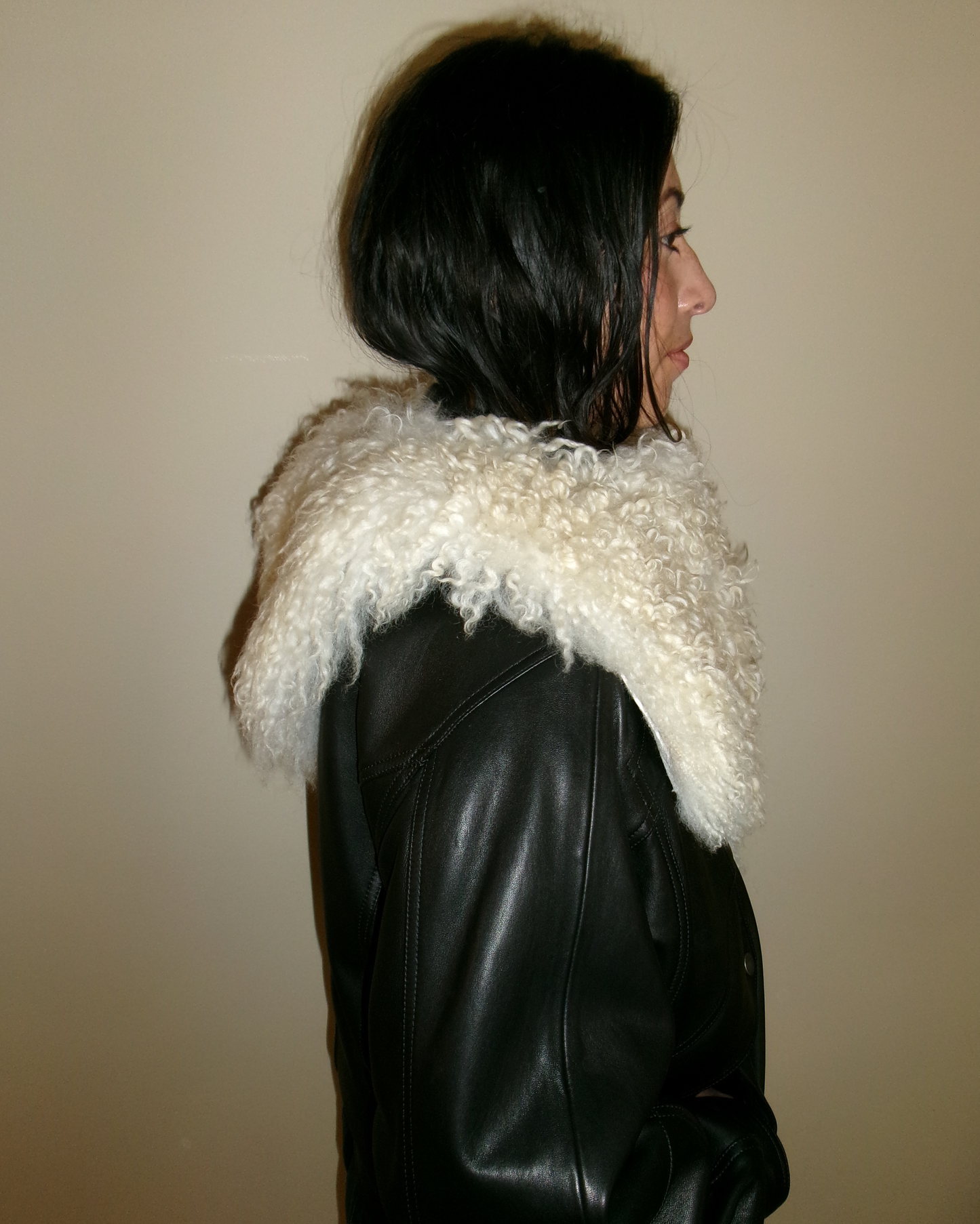 Sheepskin collar v2