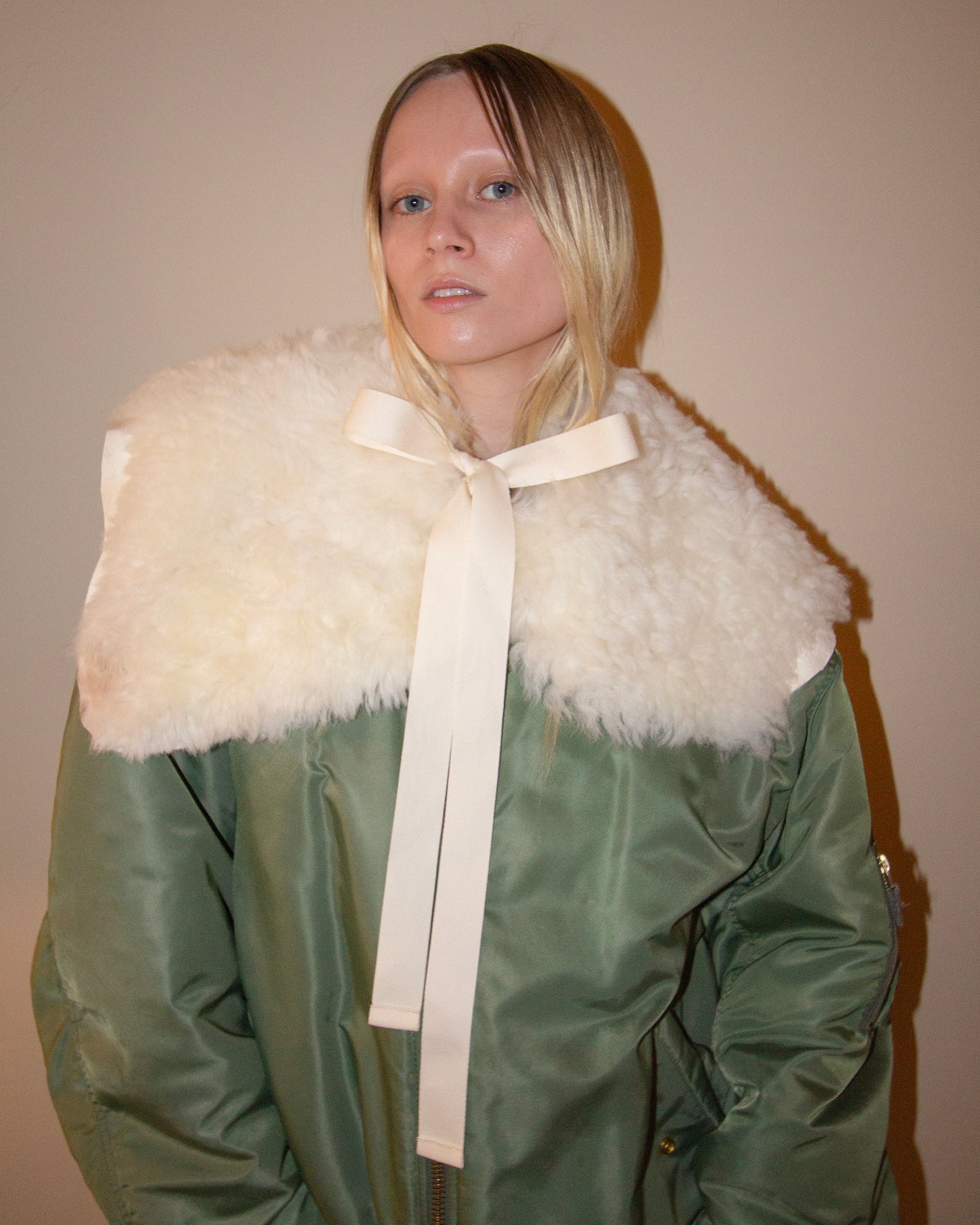 Sheepskin collar v15