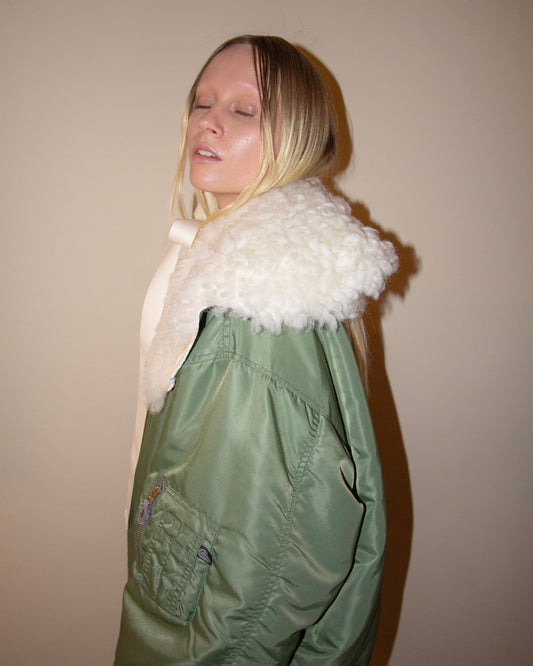 Sheepskin collar v15