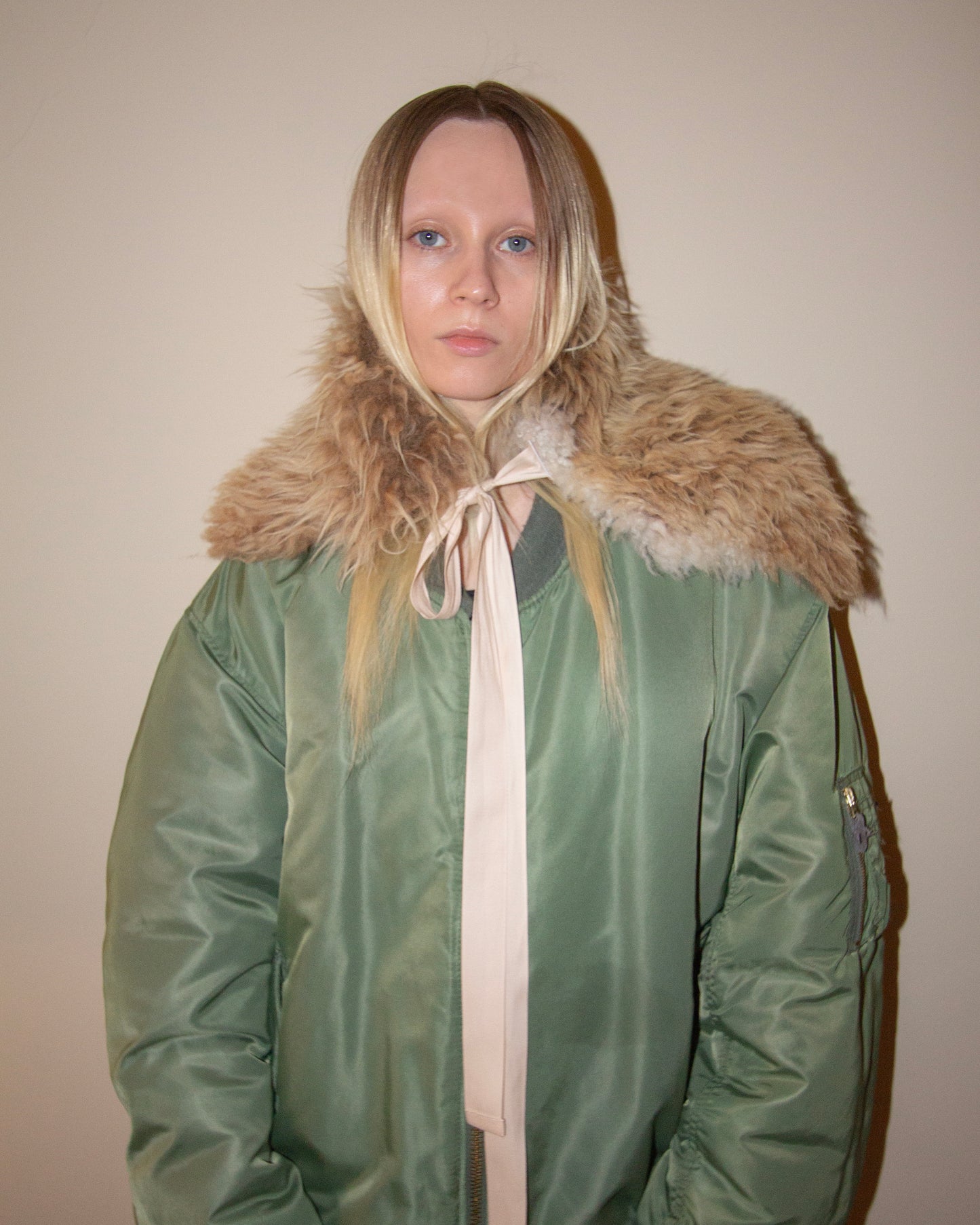 Sheepskin collar v17