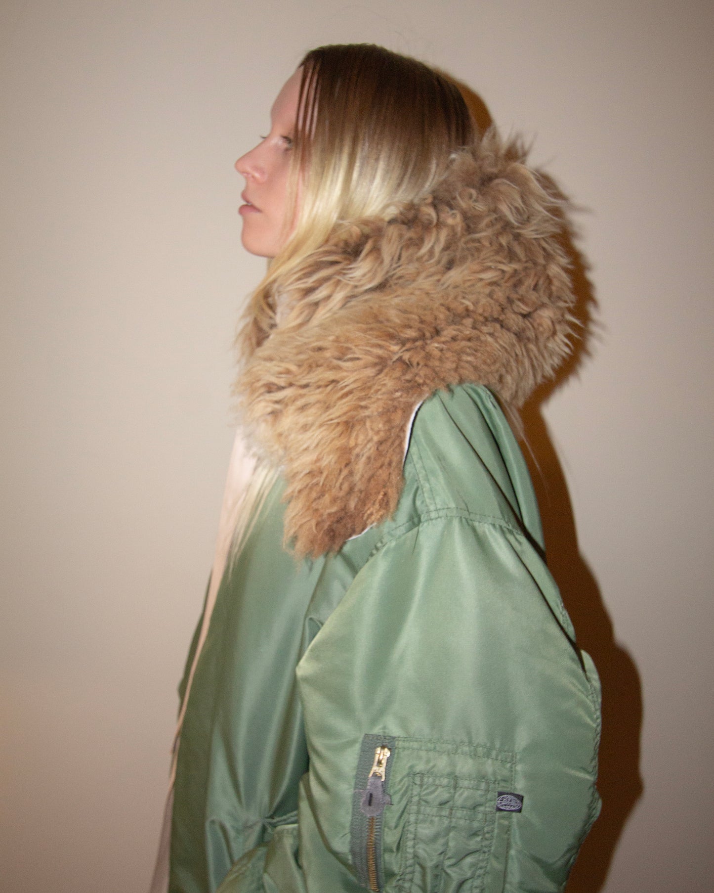 Sheepskin collar v17