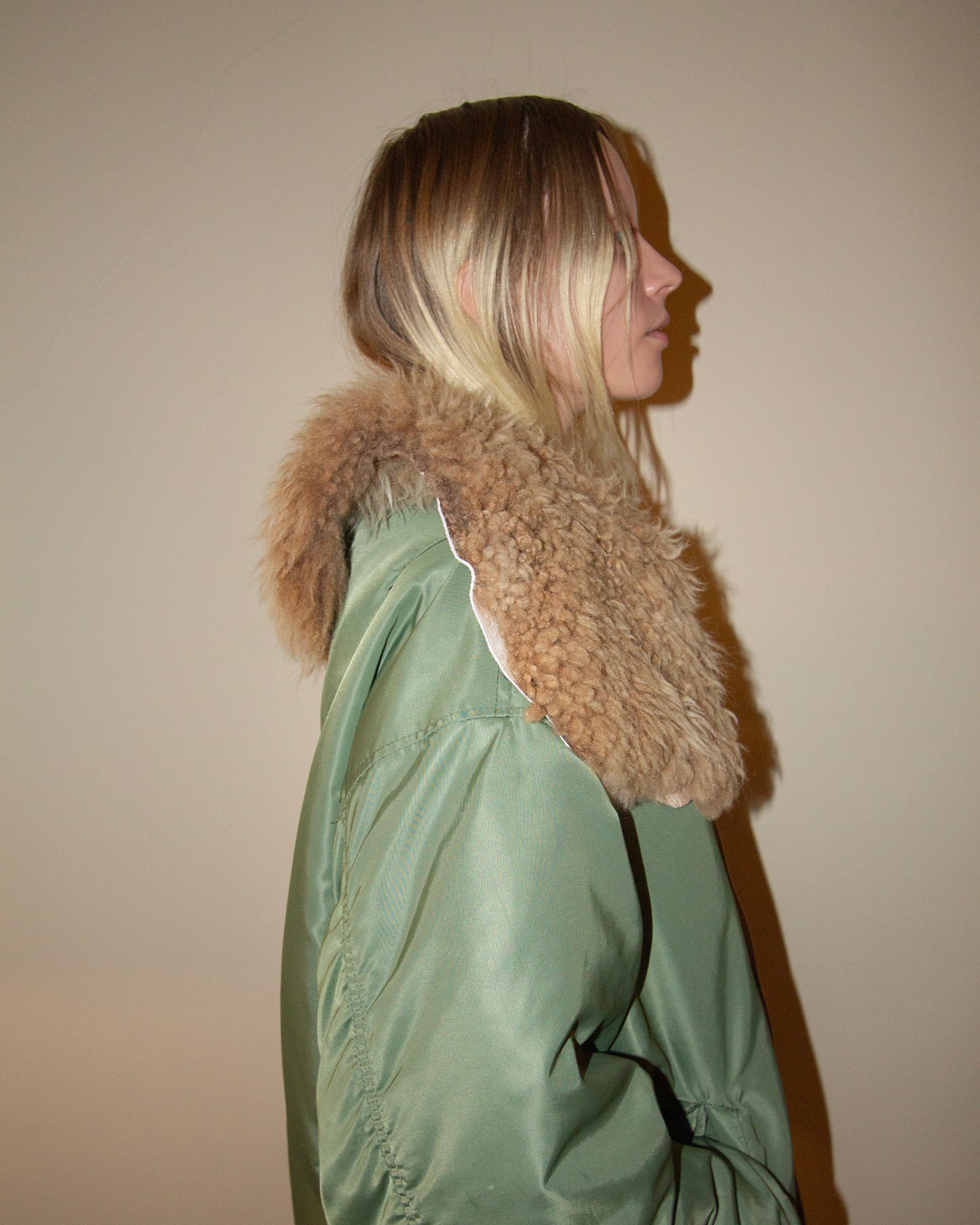 Sheepskin collar v18