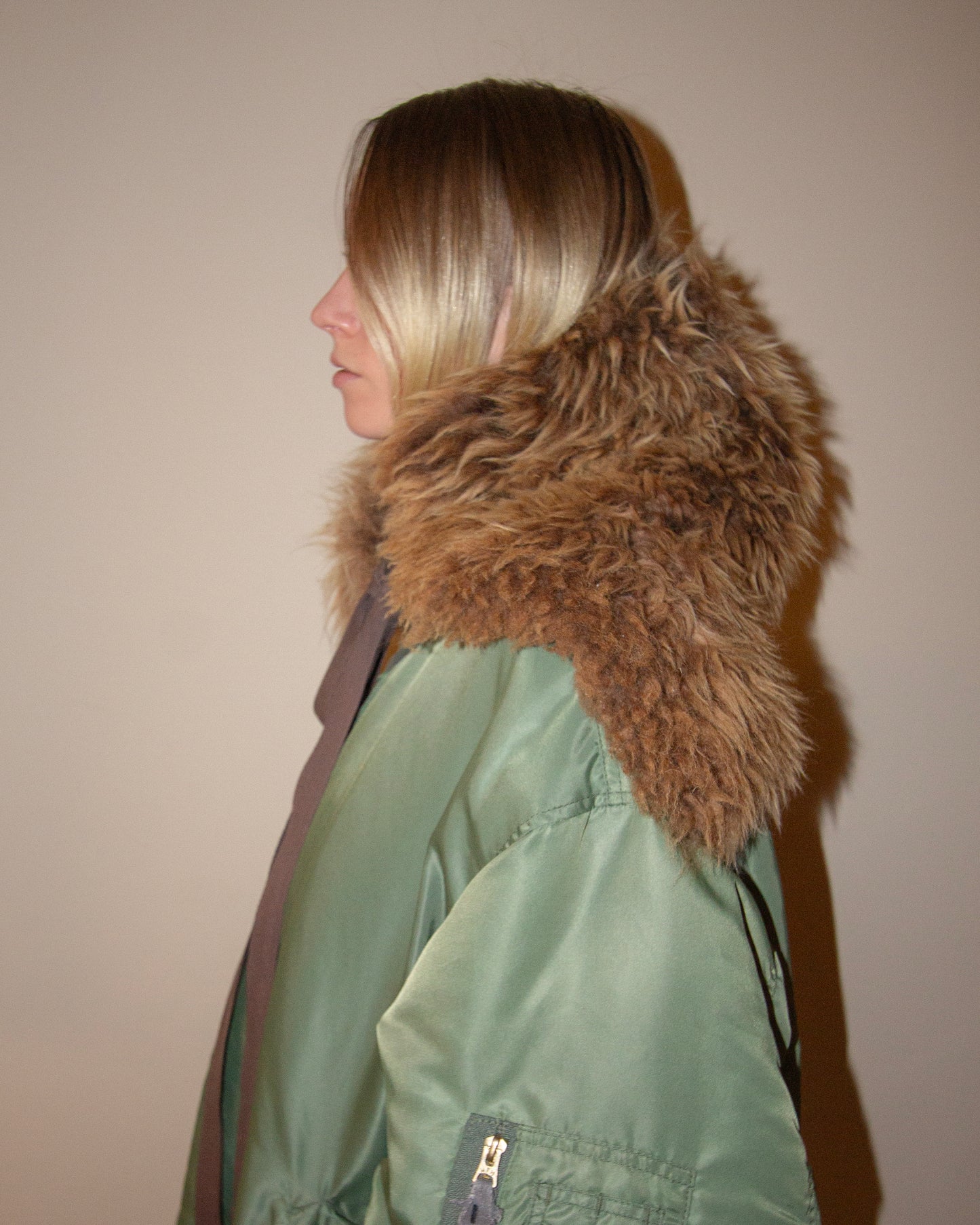 Sheepskin collar v19