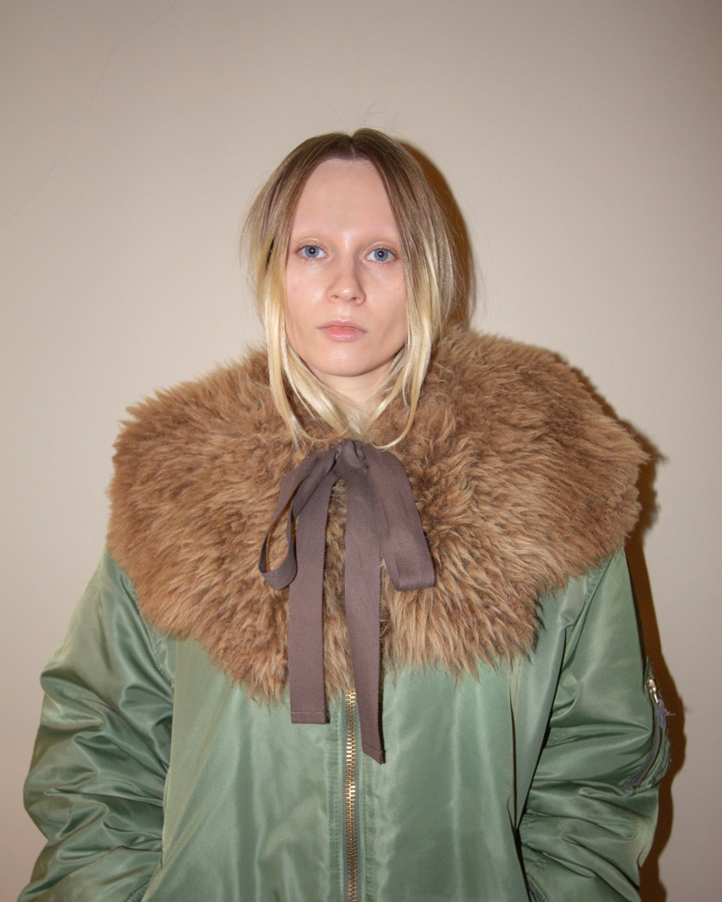 Sheepskin collar v21