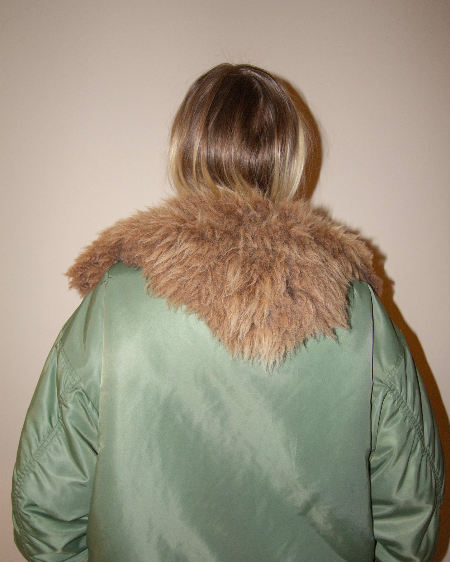 Sheepskin collar v21