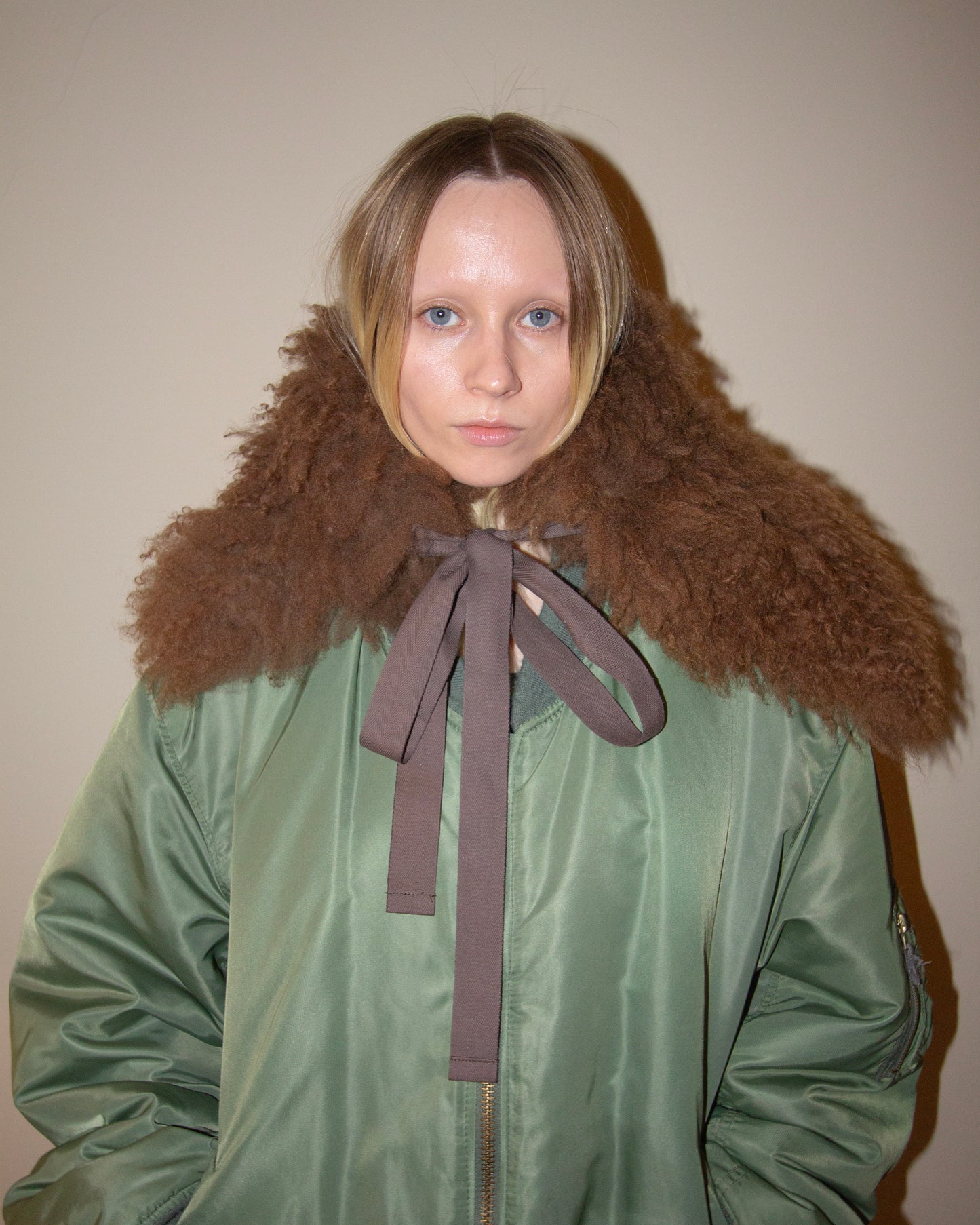 Sheepskin collar v22
