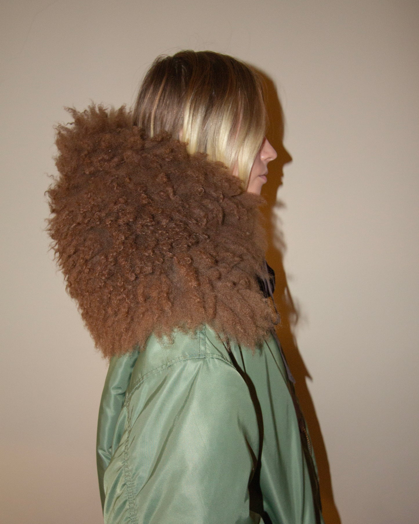 Sheepskin collar v22