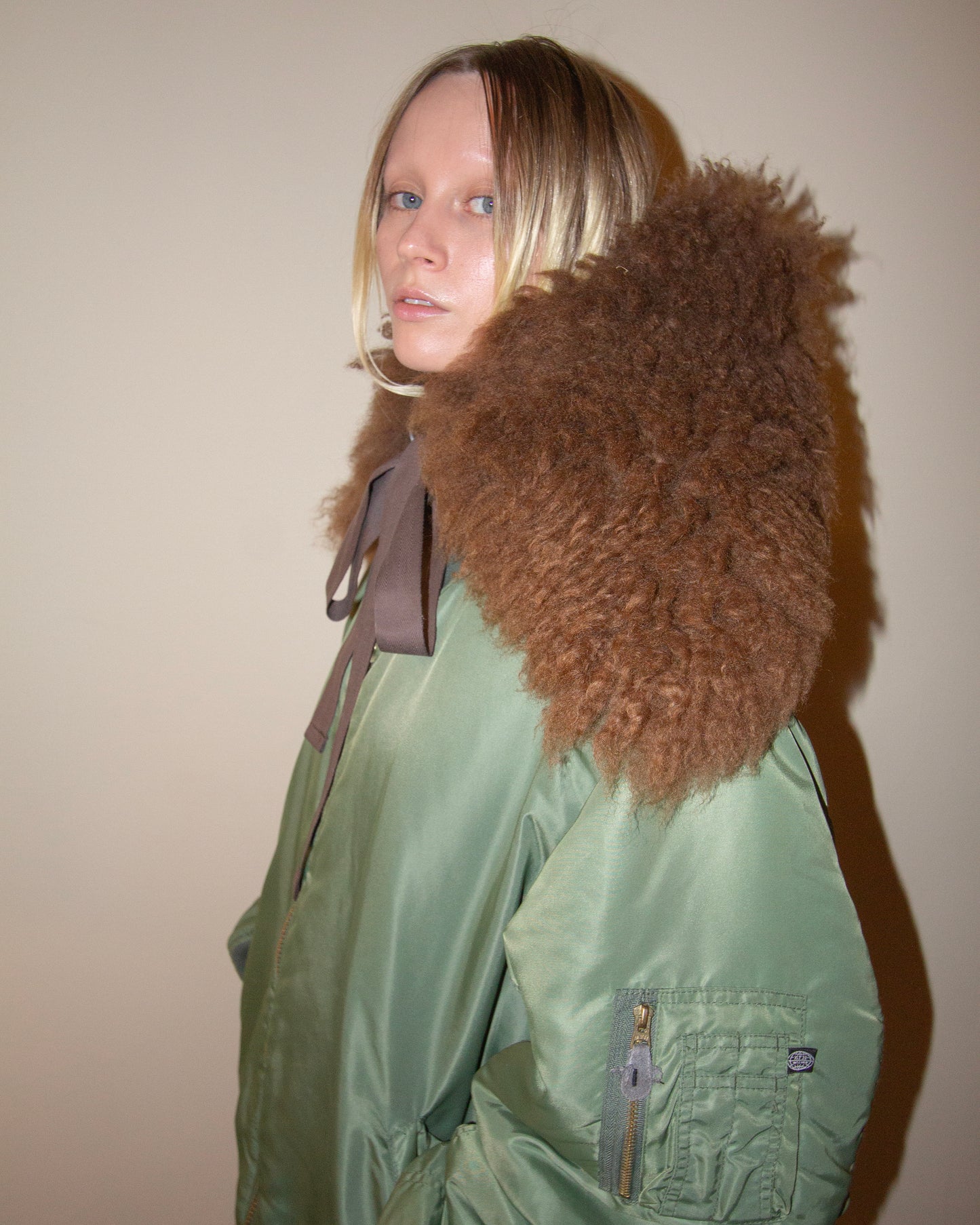 Sheepskin collar v22