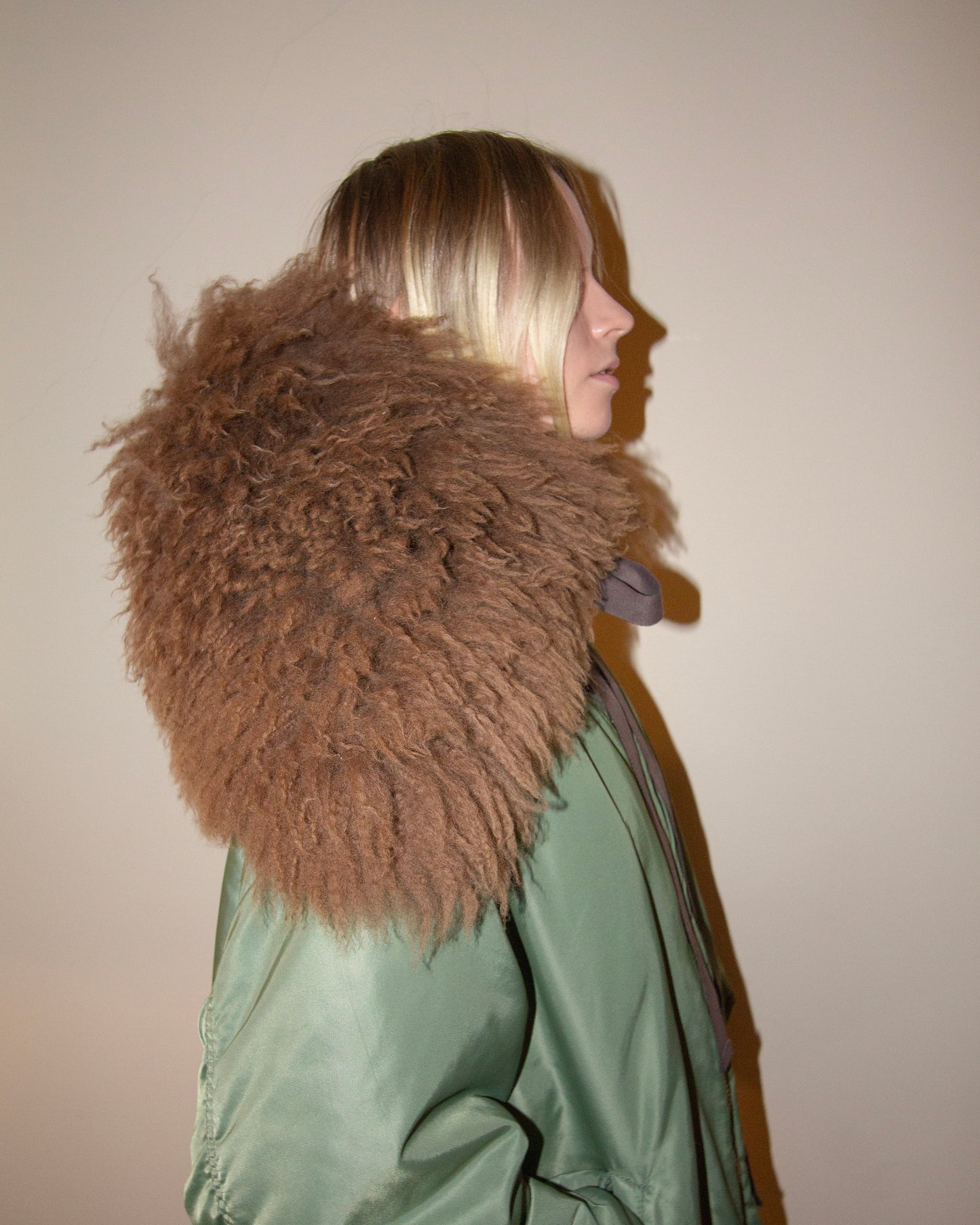 Sheepskin collar v23