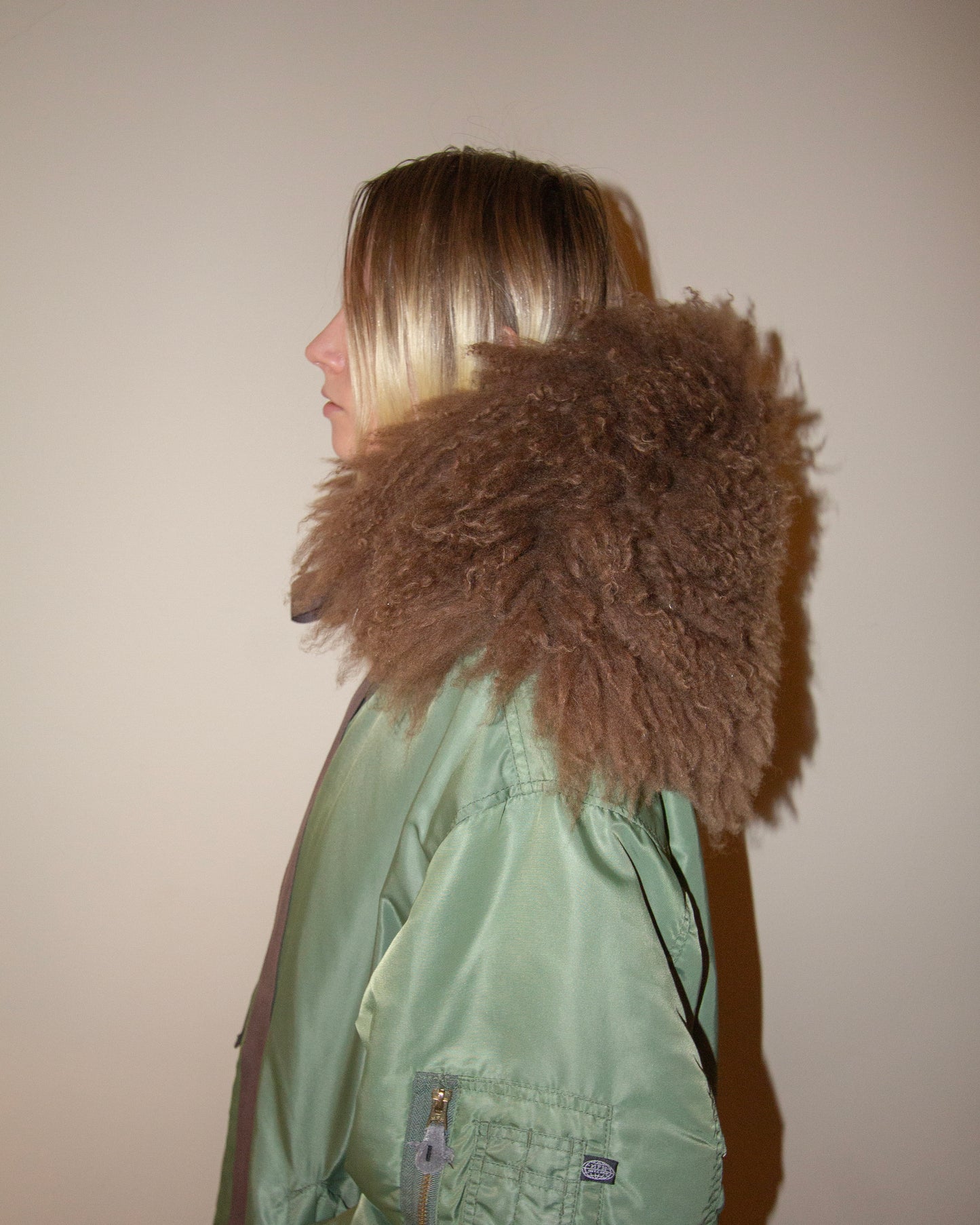 Sheepskin collar v23