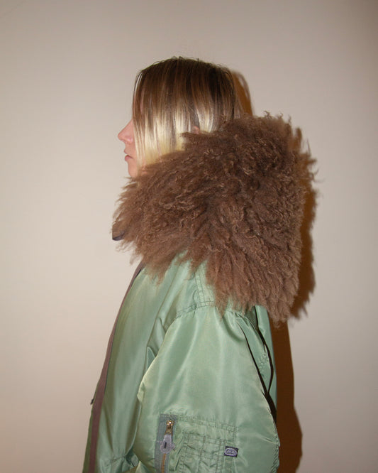 Sheepskin collar v23