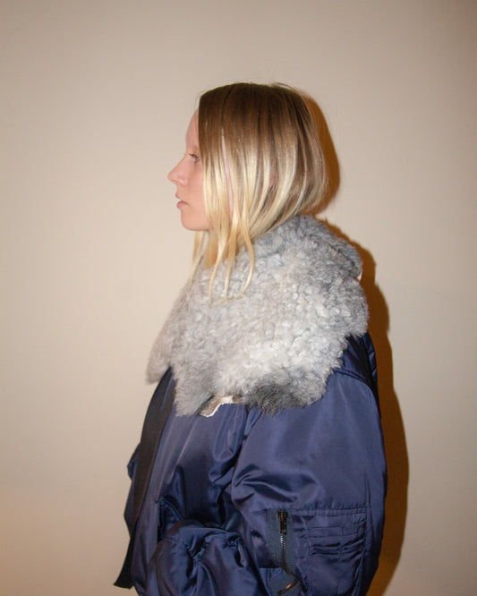 Sheepskin collar v24