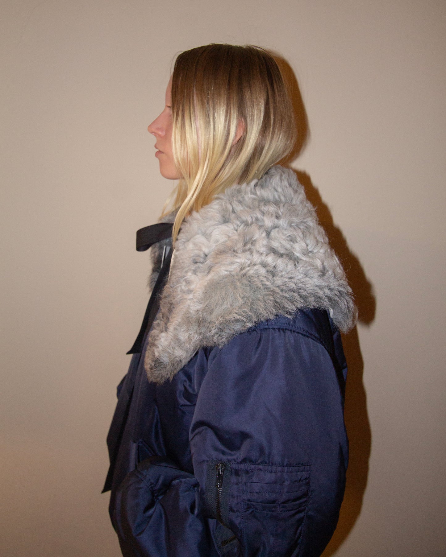 Sheepskin collar v25