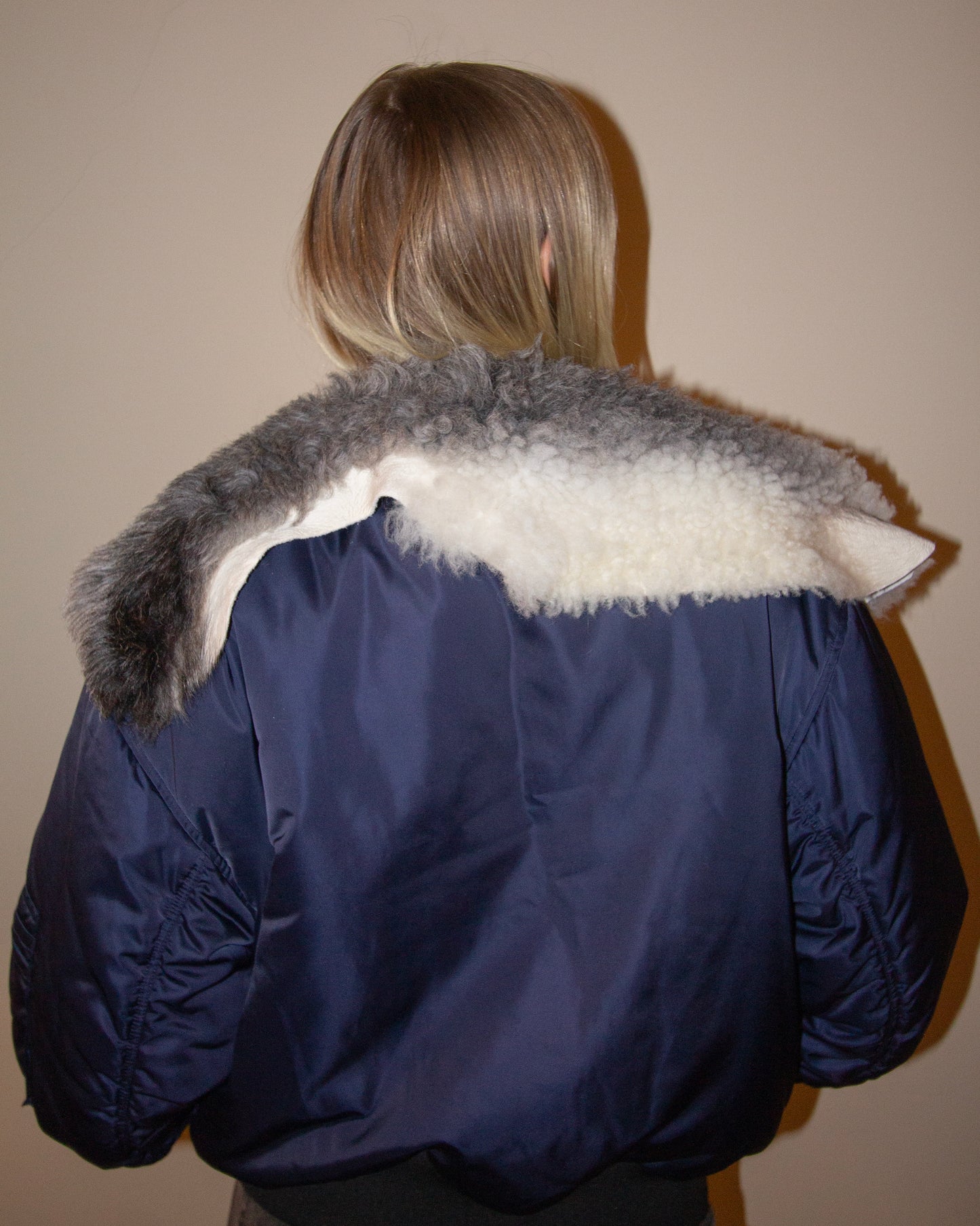 Sheepskin collar v26