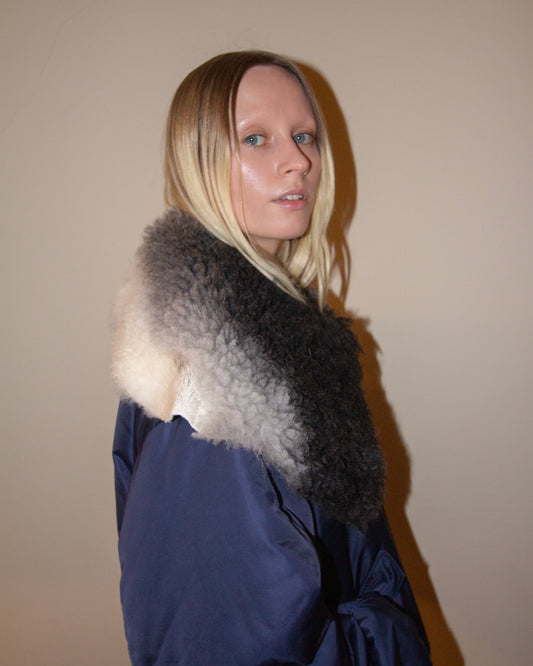 Sheepskin collar v26