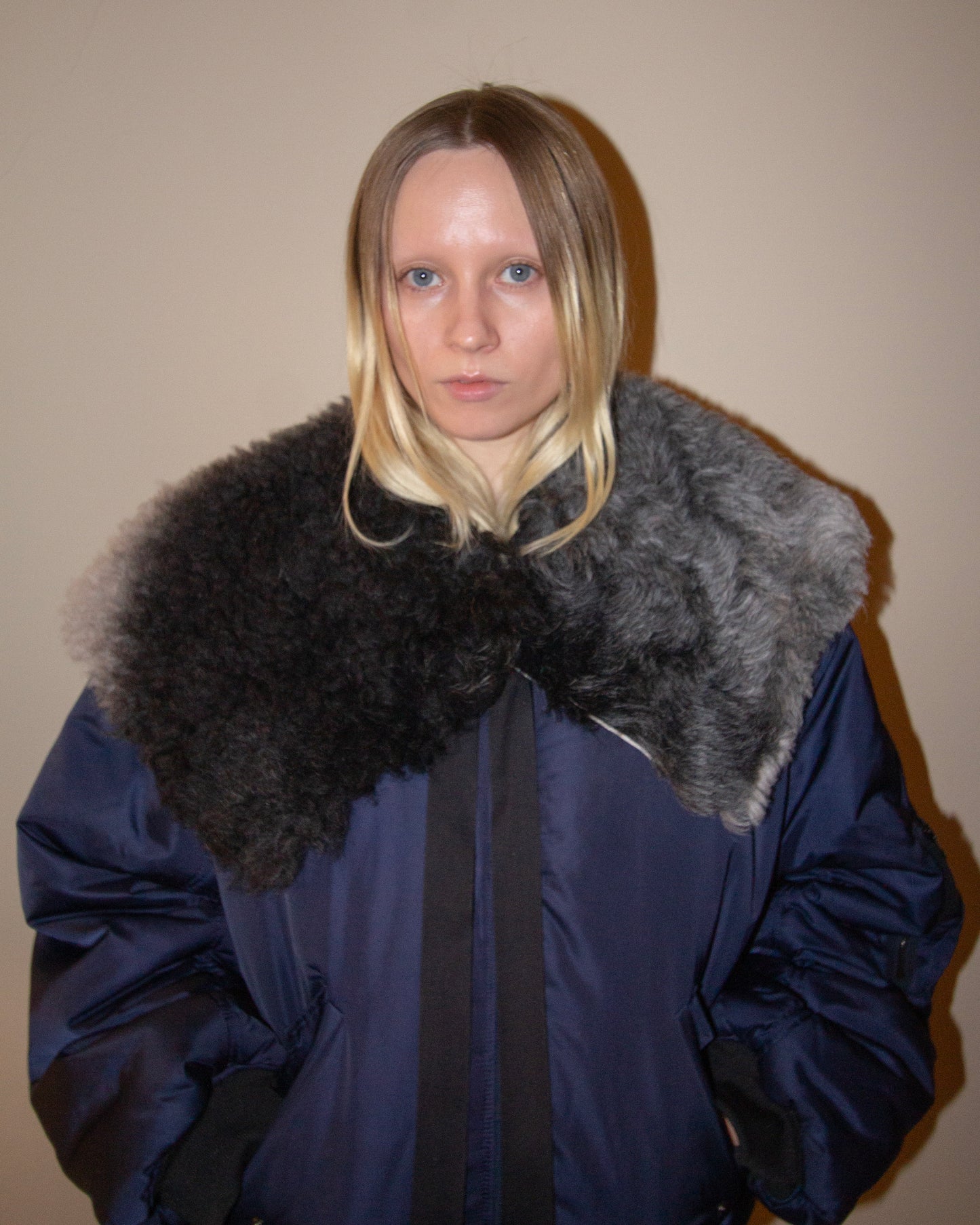 Sheepskin collar v26