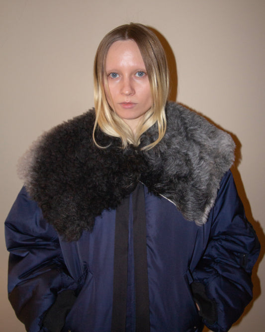 Sheepskin collar v26