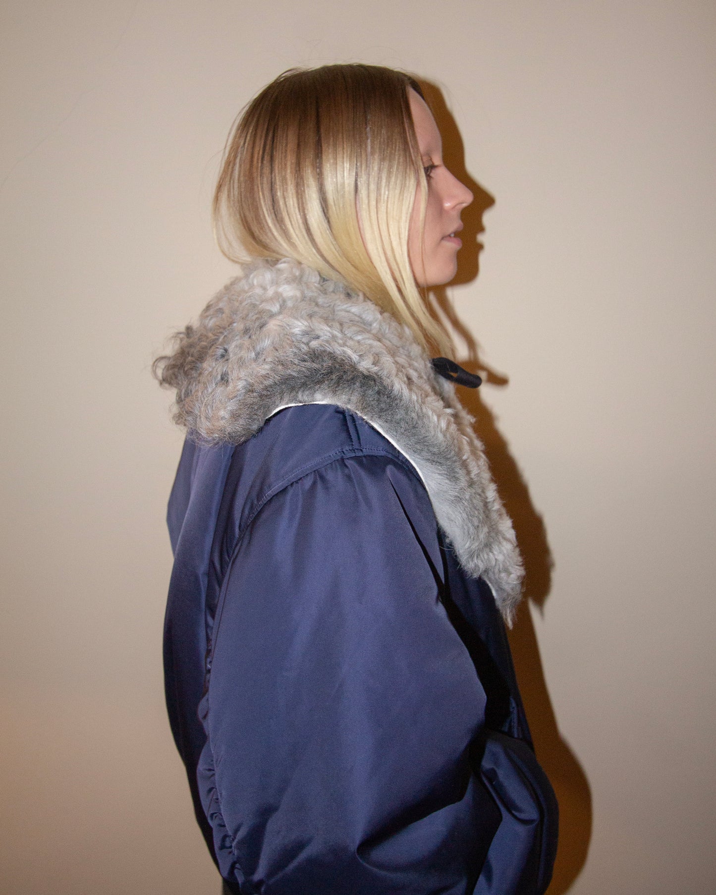 Sheepskin collar v27