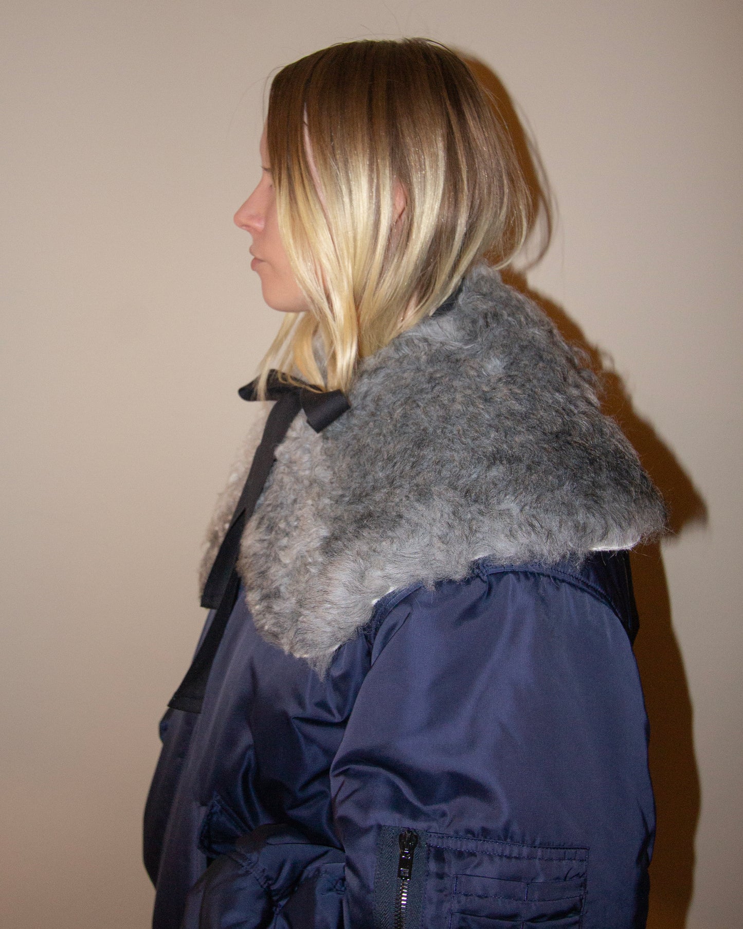 Sheepskin collar v27