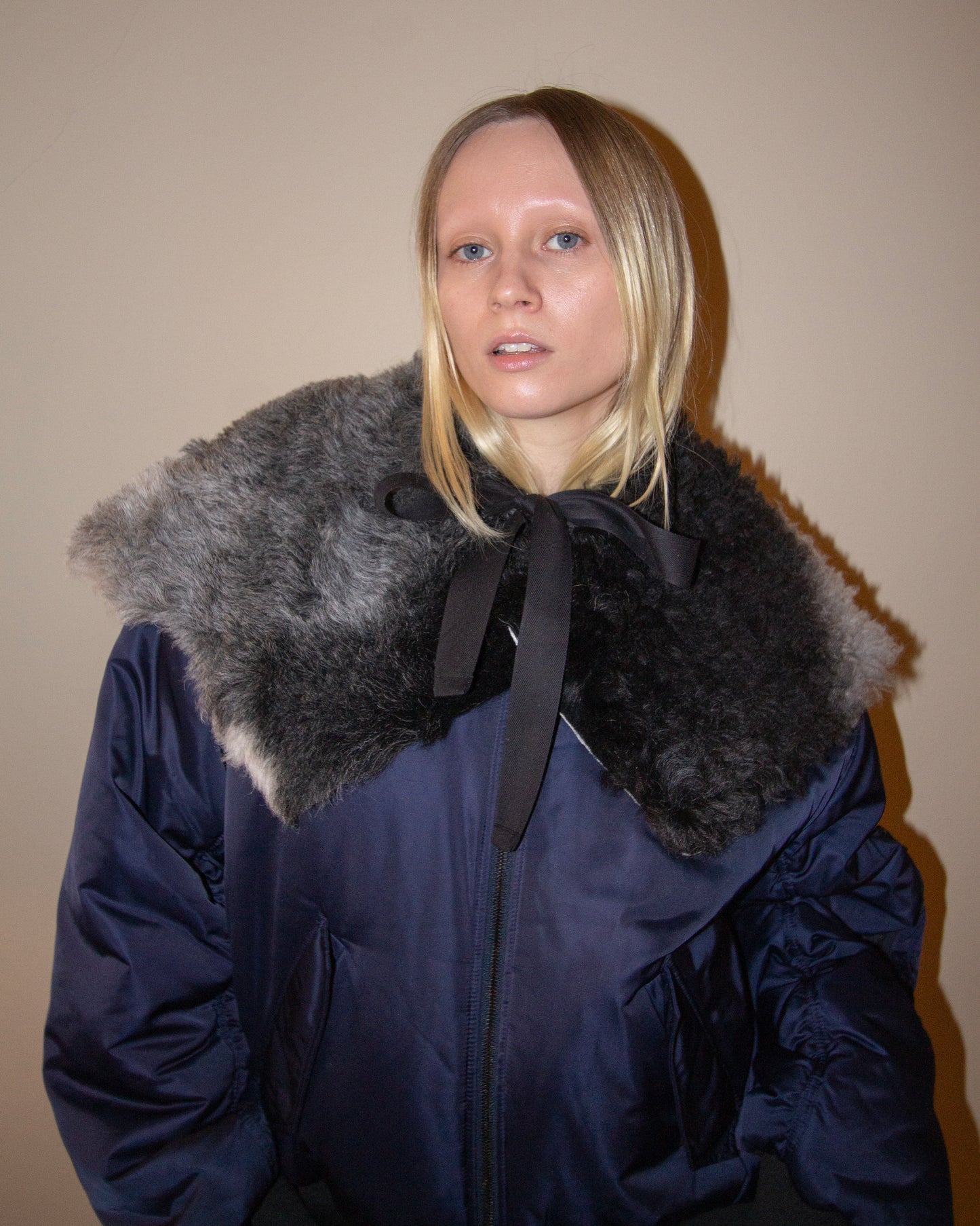 Sheepskin collar v28