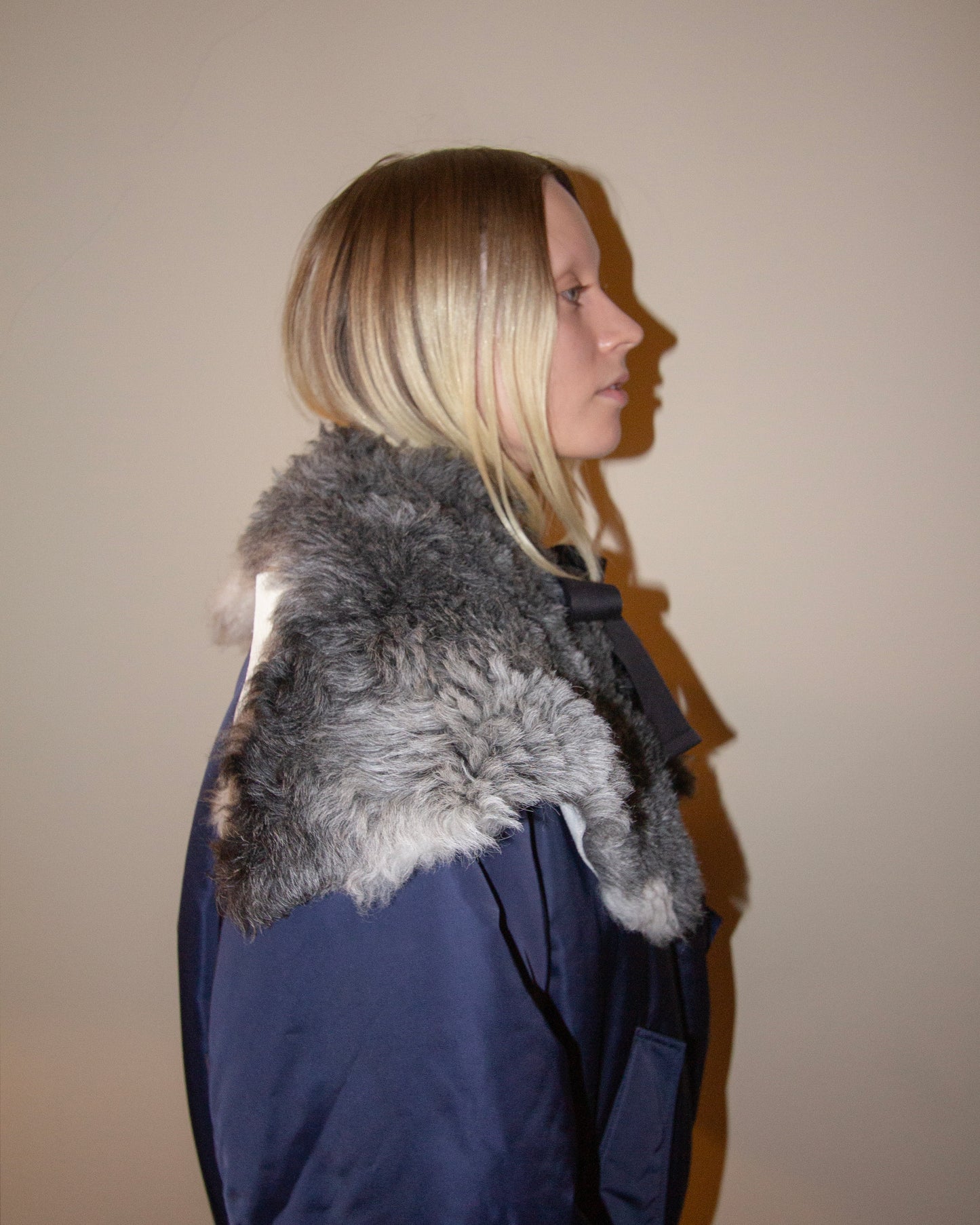 Sheepskin collar v28