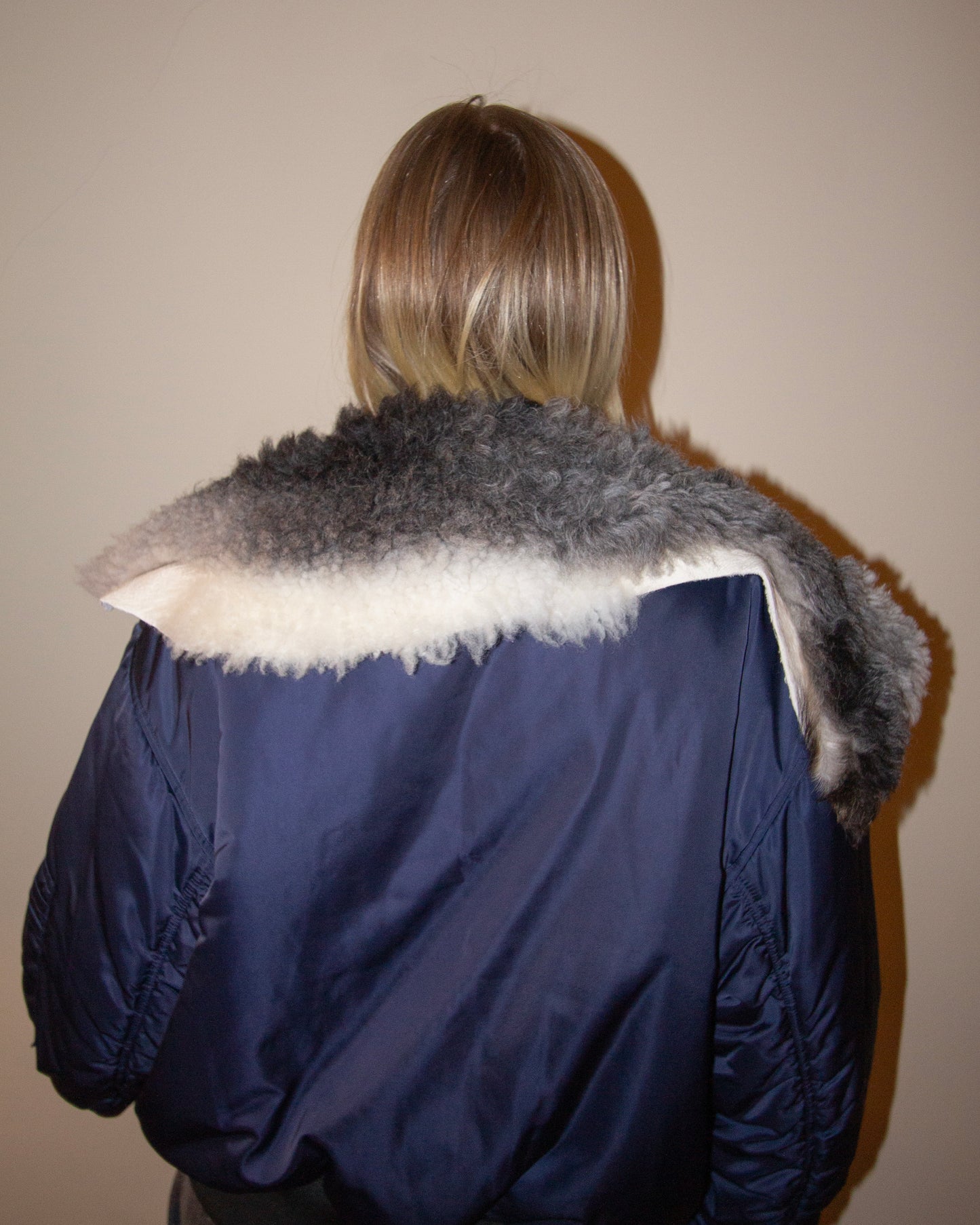 Sheepskin collar v28