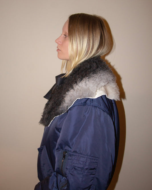 Sheepskin collar v28