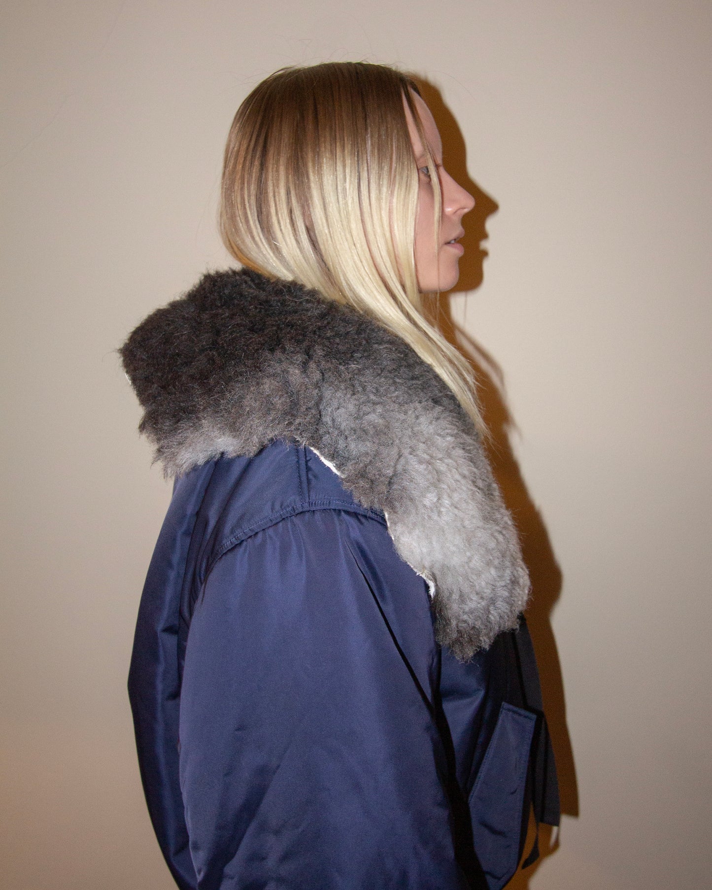 Sheepskin collar v29