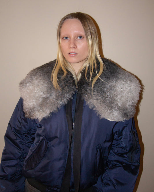 Sheepskin collar v29