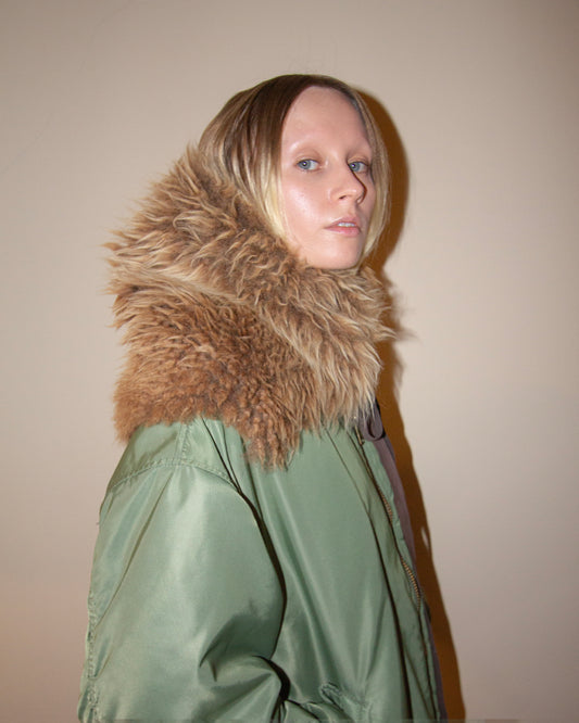 Sheepskin collar v19